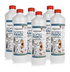 Isopropanol 2-Propanol Isopropyl Alcohol 99.9% - 6 x 1 L Pack