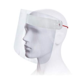 Visière De Protection Relevable En Apet 500 Microns - Fabrication France