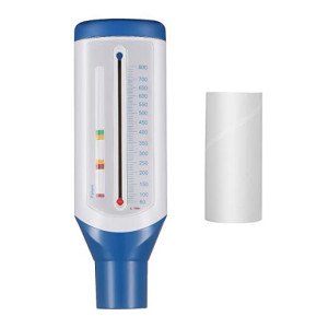 ULTECHNOVO Débitmètre Expiratoire de Débit de Pointe de Spiromètre - Moniteur Dasthme Compteur de Capacité Vitale