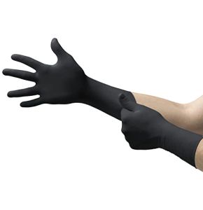 Ansell MicroFlex 93-862 Gants jetables en nitrile, sans poussière ni latex, protection professionnelle pour usage général, alimentaire et indust...