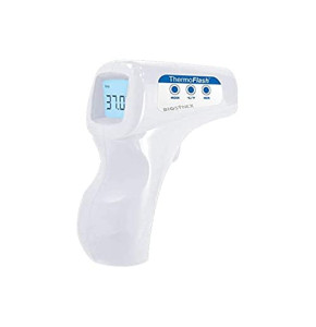 BIOSYNEX Thermometre Frontal sans Contact Thermoflash Premium