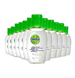 Dettol - Pack of 12 Aloe Vera Hand Sanitizer Gels - 50ml