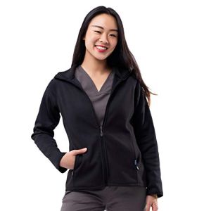 Adar Pro Polaire Infirmière - Gilet en Polaire Bien Chaud - P7202 - Black - XS