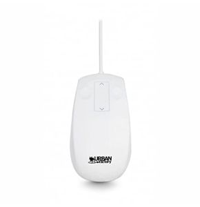 Urban Factory Souris Filaire Étanche Sanee (Blanc)