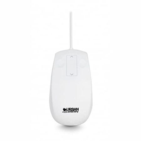 Urban Factory Souris Filaire étanche Sanee (Blanc)