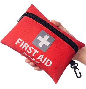 General Medi Trousse de Premiers Secours Composée de 92 Articles pour la Maison, Le Véhicule, Les Voyages, Le Bureau, Le Lieu de Travail, la Randonnée