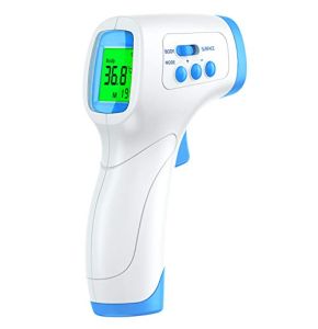 Thermometre Frontal Adulte, KKmier Thermomètre Médical Frontal avec Affichage à LCD, Thermometre sans Contact pour Bébé Enfant Adulte Thermometre Infrarouge avec Alerte Fièvre 99 Données Enregistrées Thermometre Frontal Adulte, KKmier Thermomètre Médical Frontal avec Affichage à LCD, Thermometre sans Contact pour Bébé Enfant Adulte Thermometre Infrarouge avec Alerte Fièvre 99 Données Enregistrées