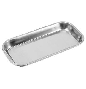 Nikou Medical Square Dental Tray in Stainless Steel 201, Special Dental Instruments, Medical Tool Tray, Workshop Tray