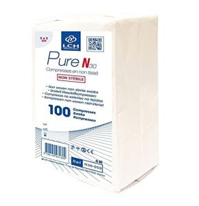 Le Pro du Médical - 10 Sachets de 100 Compresses Non Tissées Non Stériles (5 x 5 cm)