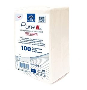 Le Pro du Médical - 10 Sachets de 100 Compresses Non tissée Non stérile (5 x 5 cm)