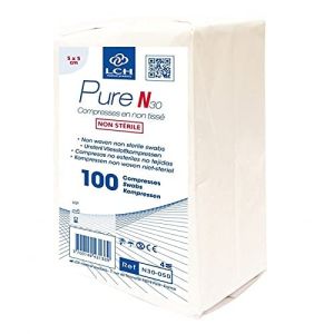 Le Pro du Médical - 10 Sachets de 100 Compresses Non Tissées Non Stériles (5 x 5 cm)