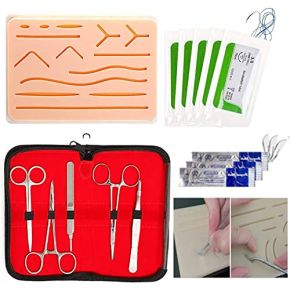 YWZQ Suture Training Aids Kit de Suture Tout Compris pour Le développement et Le perfectionnement des Techniques de Suture