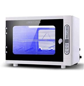 PINGJIA Stérilisateur à chaleur sèche et UV, capacité 8 L, certifié CE. Idéal pour désinfection médicale ou esthétique avec contrôle précis de la minuterie.