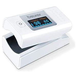 Beurer PO 35 Pulse Oximeter, Measures Oxygen Saturation (SpO2) and Heart Rate (Pulse)