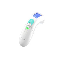 Motorola Lifestyle MBP 66 Thermometre Médical Frontal - Thermometre Frontal Sans Contact pour Adultes et Bébés avec Écran LCD - 2 Couleurs - Te...