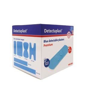 Pansement Bleu Détectable Detectaplast Premium Résistant à l'Eau