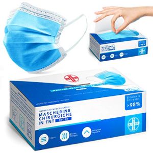 AIESI® Certified Disposable 3-Ply Surgical Masks