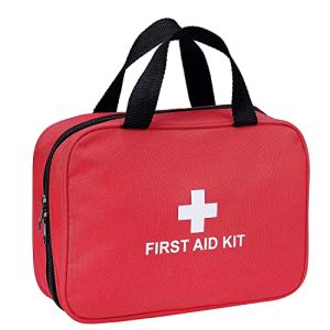 230-Piece First Aid Kit, Complete Emergency Box for Workplace, Home, Car, Camping, Travel