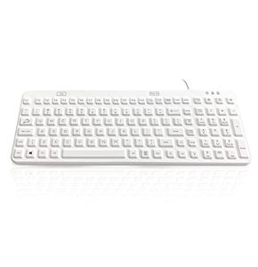 Accuratus AccuMed Lux Clavier médical et Clinique USB 105 Touches avec rétroéclairage LED Rouge réglable IP68