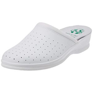 Poligono Pantoufles Sanitaires Femme, Pantoufles Professionnelles Fermées, Sabots Sanitaires, Chaussures Orthopédiques Confortables, Semelle Anatomique