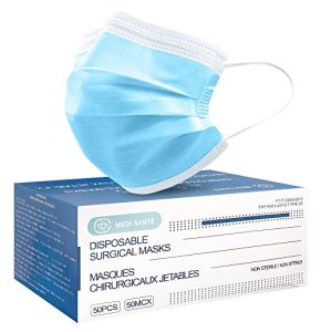 Medi Health Pack of 50 Medical Surgical Masks