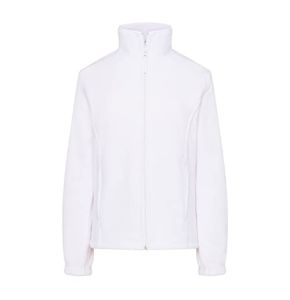 FYL Veste Polaire Pour Femme, Blanc, L