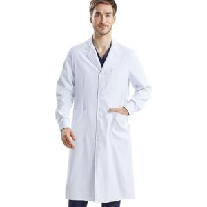 Chemises De Laboratoire De Chimie Pour Garçons, Camis Blanc Laboratoire Homme, Femme, Chemise Longue Unisexe Manteau Sanitaire Pour Étudiants