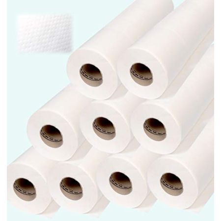 DSTOCK60-9 ROULEAUX DRAP EXAMEN GAUFRÉ - PURE OUATE BLANCHE - 50 X 35 CM - 135 FORMATS