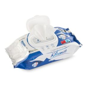 KLEENIT - Lingettes Humides - Nettoyant Multi Usage - Toutes Surfaces et Mains - Lot 6 paquets de 120 Lingettes