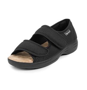 Aerosoft Sandales De Rééducation Élastique 06 Sans Pression Adaptables Pour Homme Et Femme Noir 38 EU