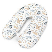 Multi-use 170 cm Nursing Pillow with Cotton Cover