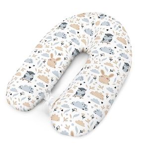 Multi-use 170 cm Nursing Pillow with Cotton Cover