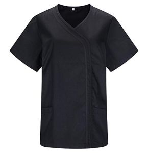MiseMiya Women's Medical Tunic Amz-Q8119 Black XL