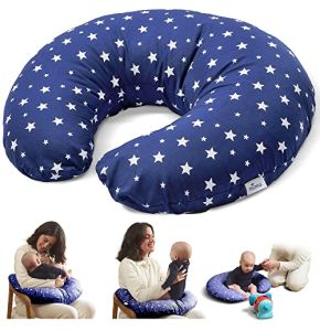 Niimo Nursing Pillow - Maternity Pillow - Positioning Pillow - Baby Pillow - Pregnancy Pillow - Multifunctional - 100% Premium Cotton Cover