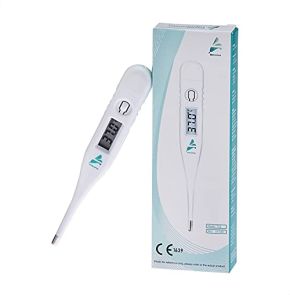 Kinbontop Thermomètre corporel numérique pour adultes, enfants et bébés Kinbontop Thermomètre corporel numérique pour adultes, enfants et bébés