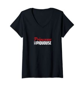 Femme Idée Cadeau Femme Humour Pour Une Infirmière Qui Déchire T-Shirt Avec Col En V