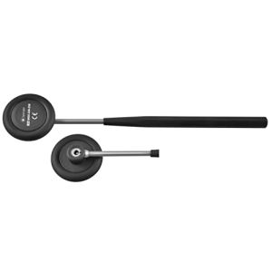 Spengler Babinski Reflex Hammer, 25 cm in Black Stainless Steel