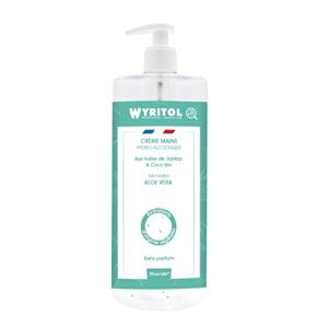 WYRITOL - Hydroalcoholic Hand Sanitizing Cream - Bactericidal and Virucidal - Natural Formula with Plant Oils - Pleasant Scent