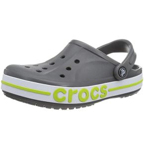 Crocs Sabot Unisexe Bayaband, Slate Grey Lime Punch, 36/37 EU