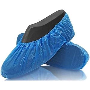 Protec44 - Lot de 100/1000/2000 Surchaussures Jetables en Plastique CPE 3g – Couvre-Chaussures Imperméables de Haute Qualité