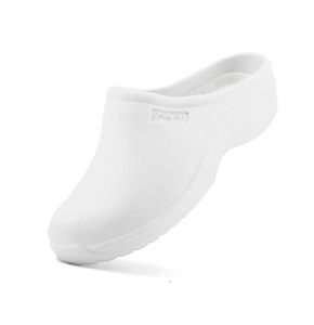 JOMIX Sabots Sanitaires Homme de Travail Hôpital Cuisine Jardin, 02 Blanc, 40 EU