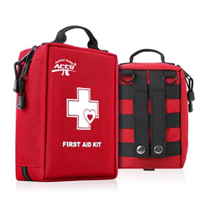 Complete 200-Piece First Aid Kit - Home, Travel, Camping, Office