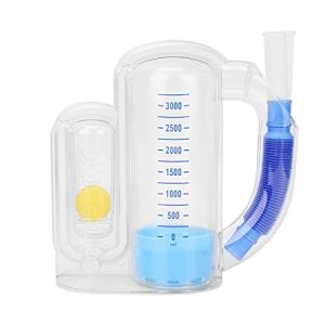 Respiratory Lung Exerciser, 3000 Ml Spirometry Vital Capacity Training Tool