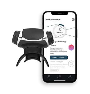 Airofit Active™ Respiratory Trainer and Guided Breathing App - Lung Capacity Improvement