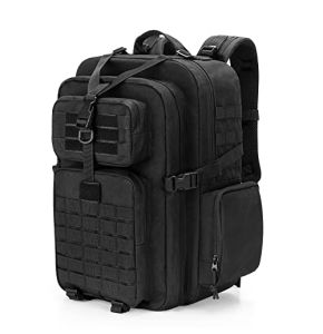 Damero Sac À Dos Tactique Médical Vide, Sac À Dos De Premiers Secours À Sangle En Y Pour Sac De Fournitures Médicales Pour La Marche, Noir