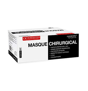 ORGAKIDDY MASQUE CHIRURGICAL TYPE IIR - ADULTE - NOIR
