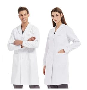 Blouse KUMARS en Coton Pour Homme et Femme - Manches Longues - Laboratoire, Pharmacie, Kiné , Chimie