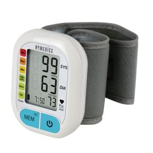 Homedics Tensiomètre Électronique Médical de Poignet Mesure le Rythme Cardiaque et la Tension Artérielle