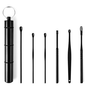 Fumanduo 6PCS Stainless Steel Ear Wax Remover Ear Cleaner Medical