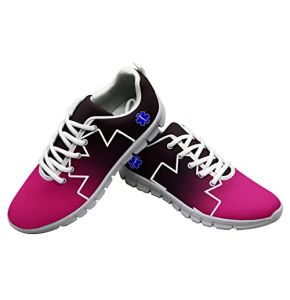 Dolyues Vintage Lace-Up Running Shoes for Women with Brown Leopard Print, EMT Design, 41.5 EU